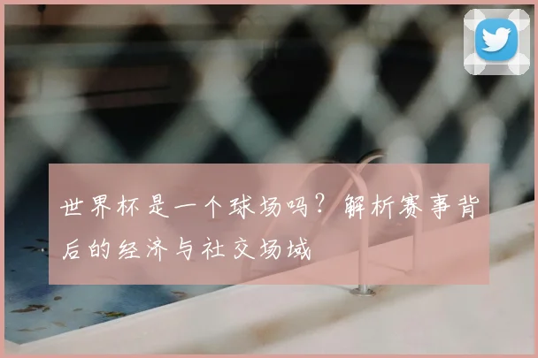 世界杯是一个球场吗?解析赛事背后的经济与社交场域