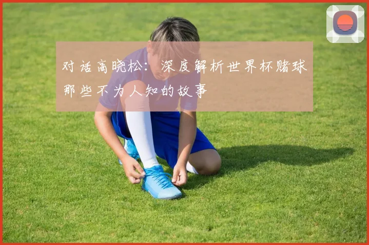 对话高晓松：深度解析世界杯赌球那些不为人知的故事