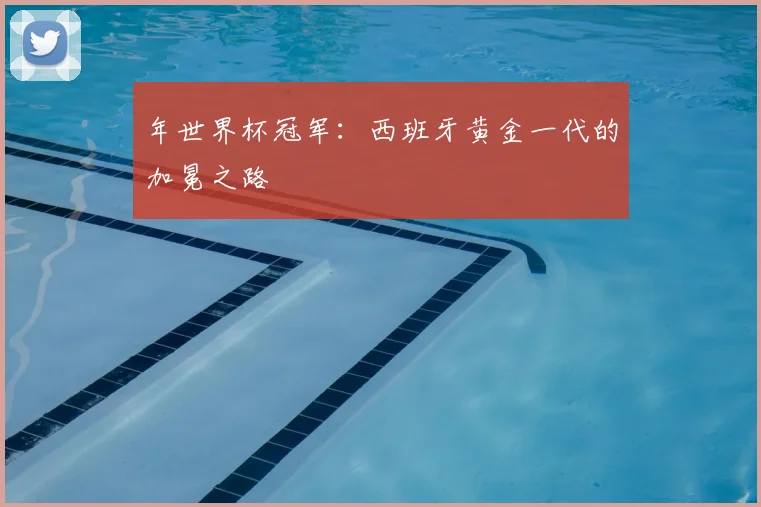 年世界杯冠军：西班牙黄金一代的加冕之路