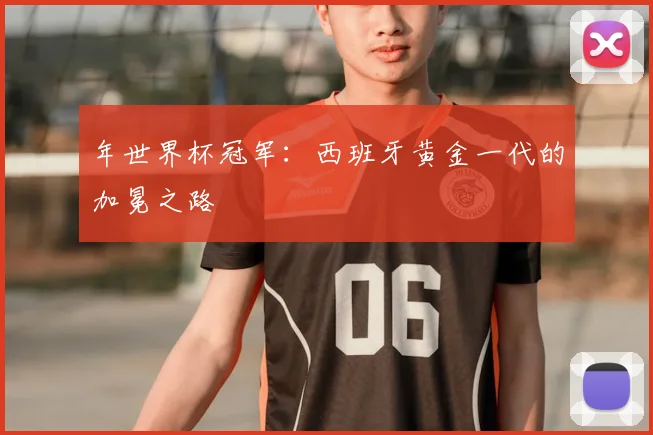 年世界杯冠军：西班牙黄金一代的加冕之路